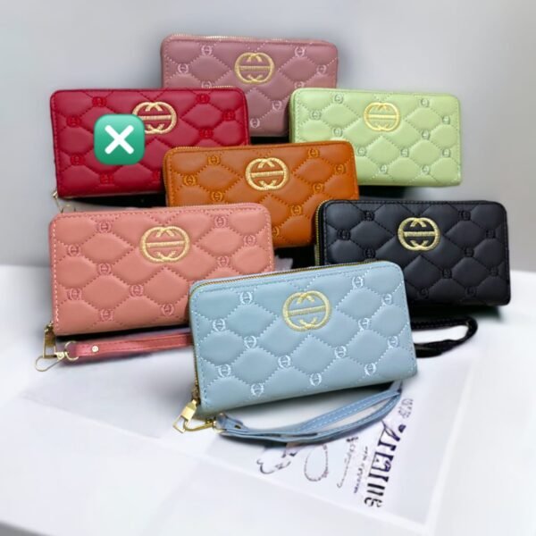 Women Long Wallets PU Leather Card Holder - Image 4