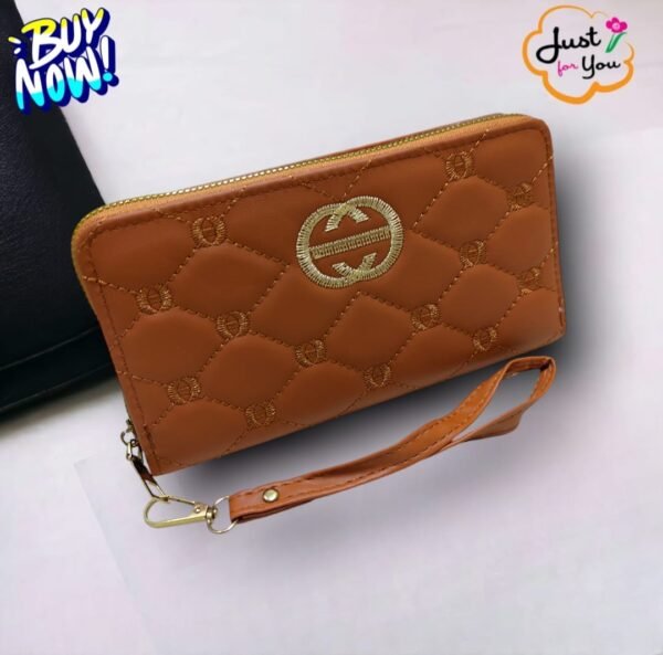 Women Long Wallets PU Leather Card Holder - Image 9