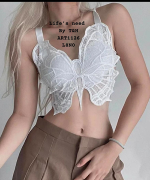 fancy butterfly PADDED BRA