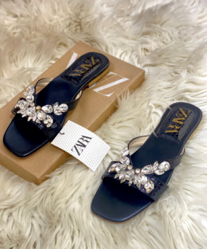 ZARA STONE FLATS