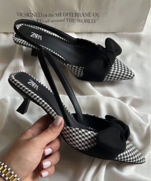 Zara Bow Heels
