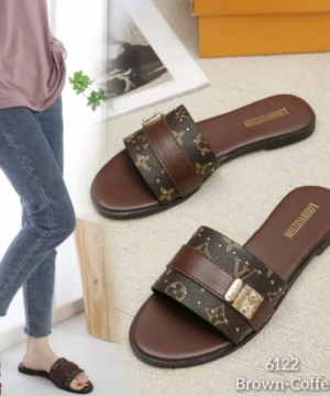 LV Lock it Studded Flat