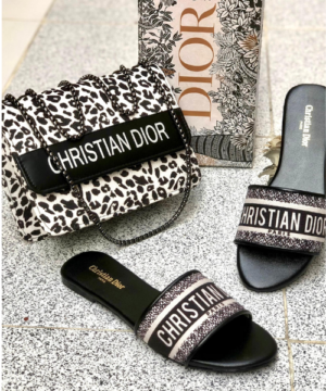 combo deal (slipper+crossbody bag )